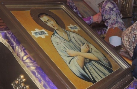 В храм Серафима Саровского в Голицино принесена икона Святого